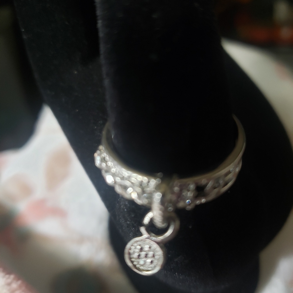 Sterling Charm ring sz 10